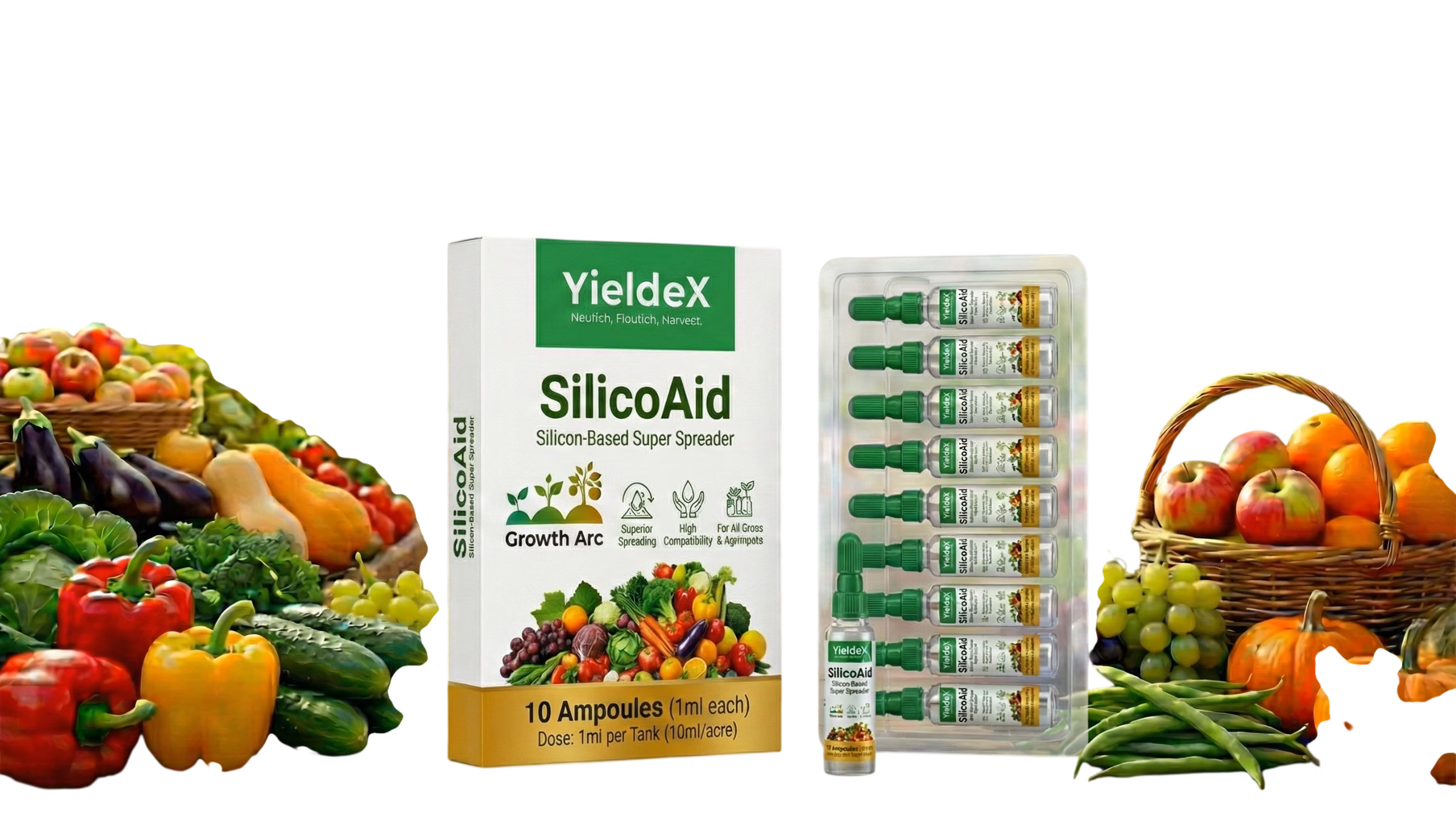 SilicoAid ampoule formulation